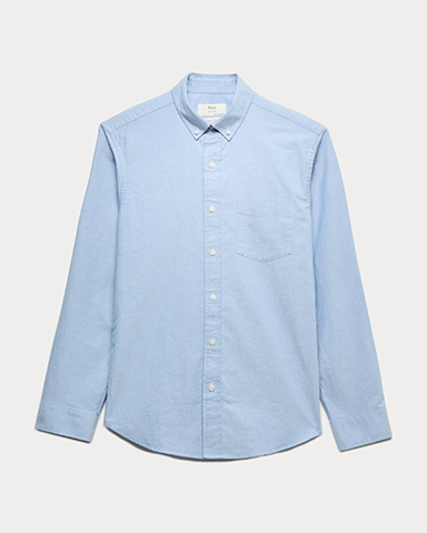 Chambray Slim Fit Ultimate Cotton Rich Stretch Oxford Shirt
