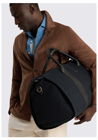 Navy Holdall Suit Carrier Hybrid Bag