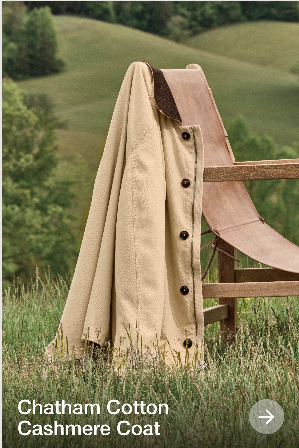 Chatham Cotton Cashmere Coat | Shop Now