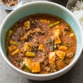 Mapo Tofu (Sichuan Braised Tofu with Beef)