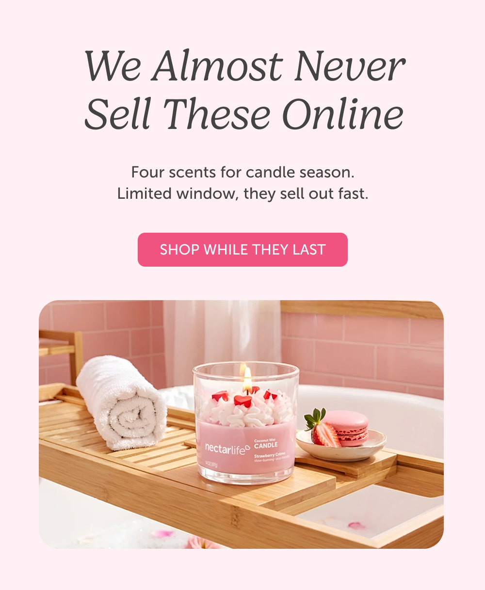 We Almost Never Sell These Online. Four scents for candle season. Limited window, they sell out fast. 
