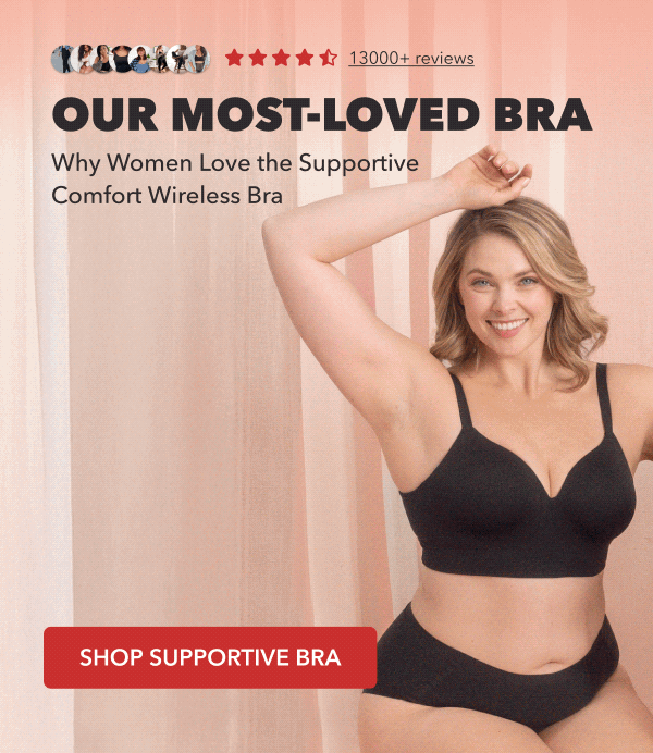 Truekind Supportive Comfort Wireless Shaping Bra