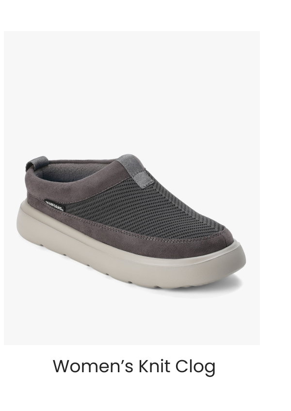 WOMEN'S KNIT CLOG