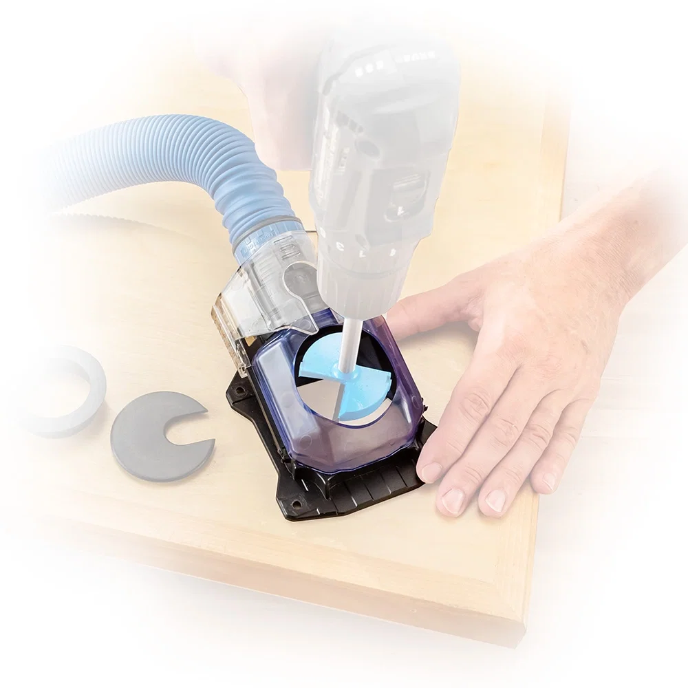 Dust Right Click-Connect Drill Dust Boot