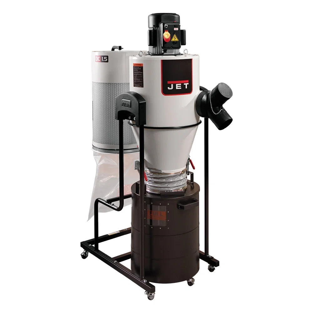 Jet Cyclone Dust Collector JCDC-1.5, 1-1/2HP