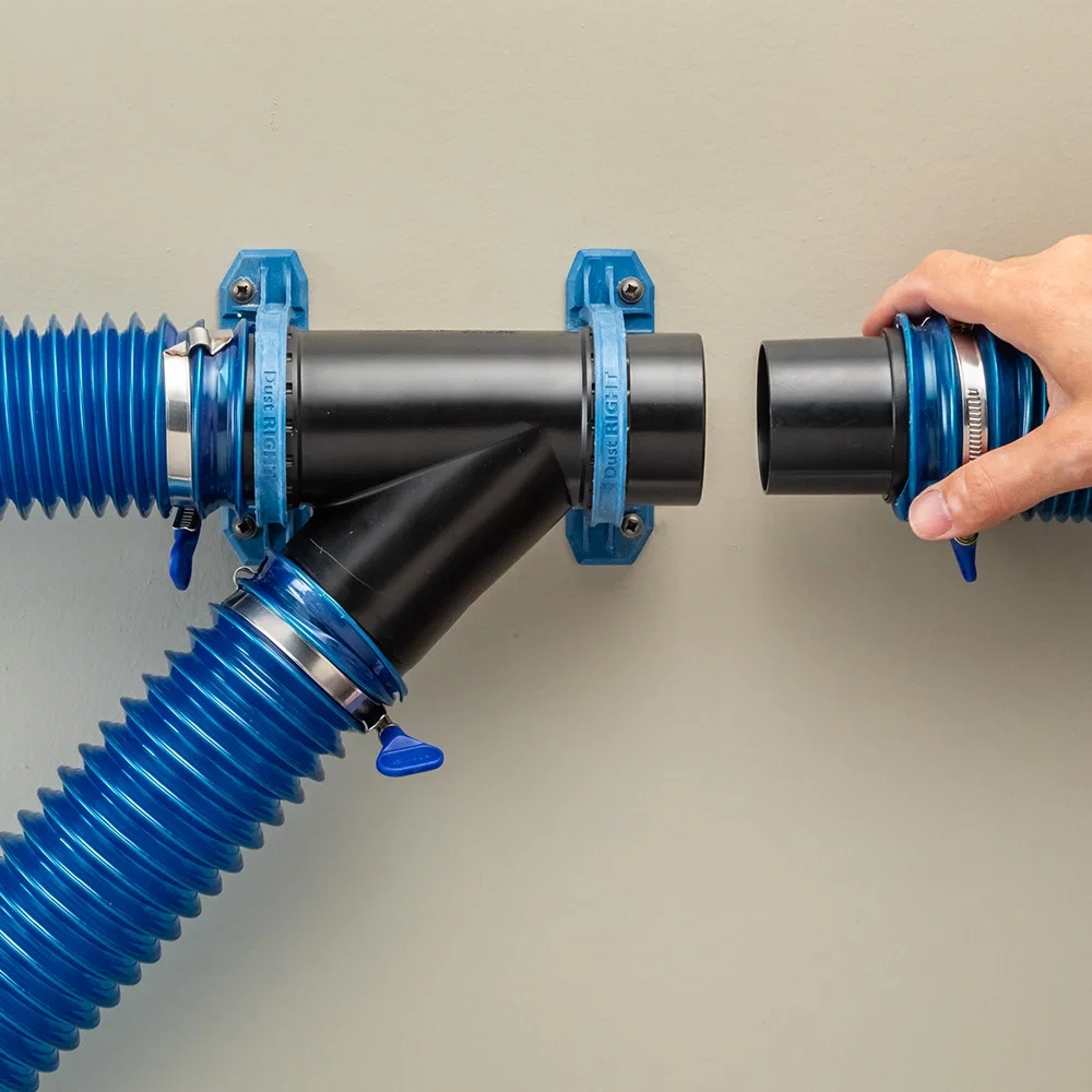 Dust Right Ready-Mount 2-1/2'' Y-Connector