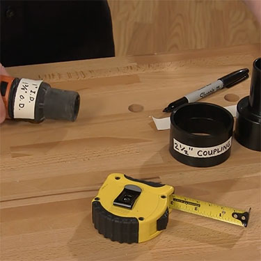 Measuring Dust Ports & Dust Hoses