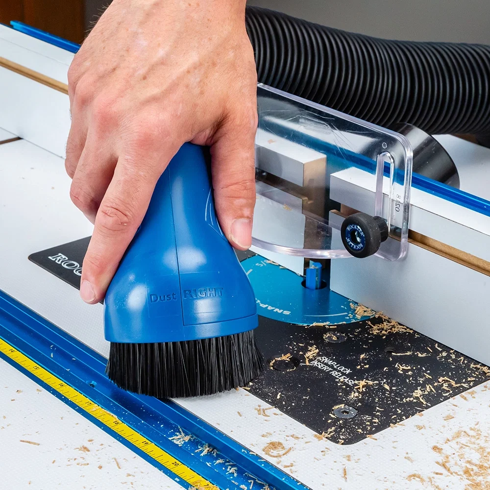 Rockler Fence Port Dust Brush