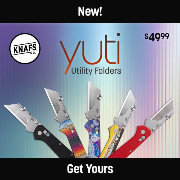 Knafs Yuti Folding Utility Knives