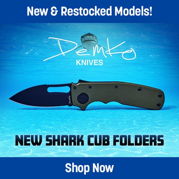 New Demko Shark Cub Folding Knives