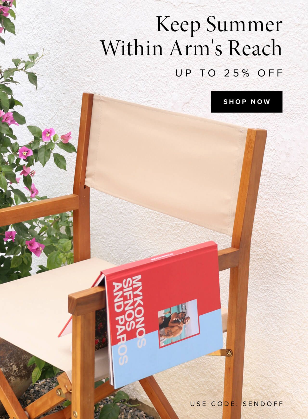 Keep summer within arm's reach