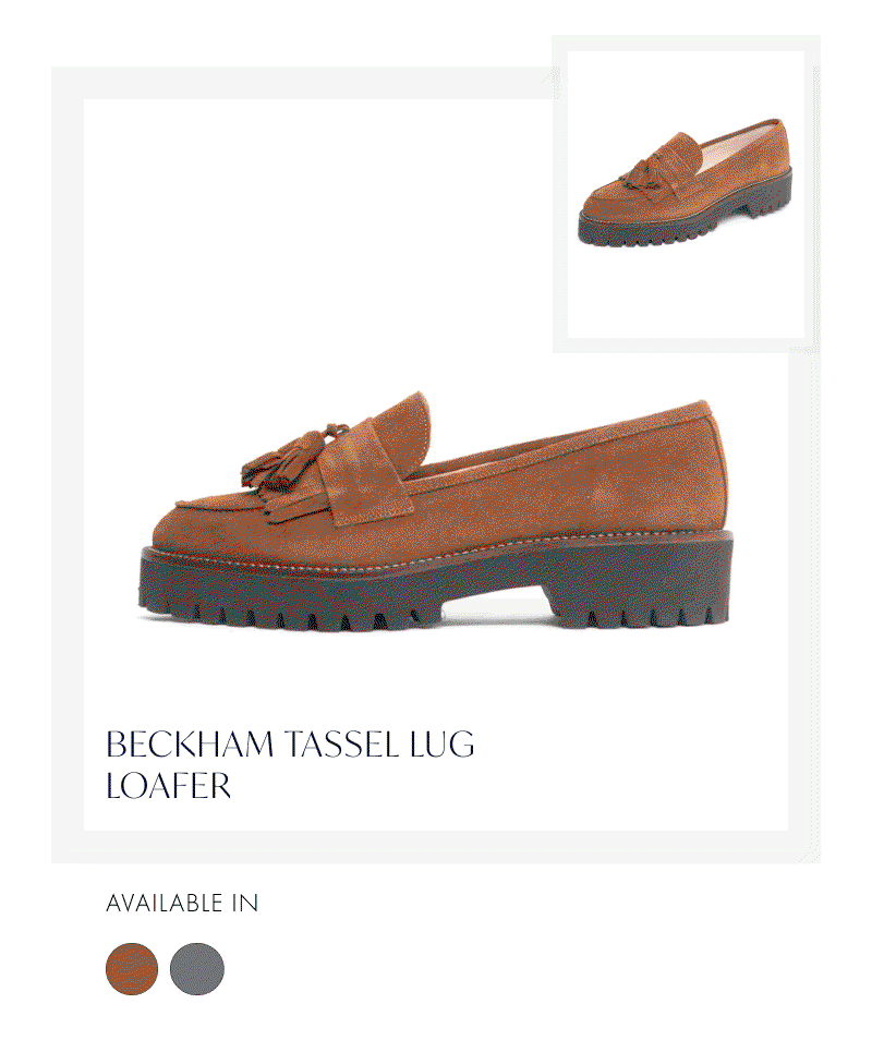 Beckham Tassel Lug Loafer