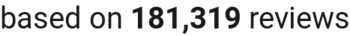 number of reviews
