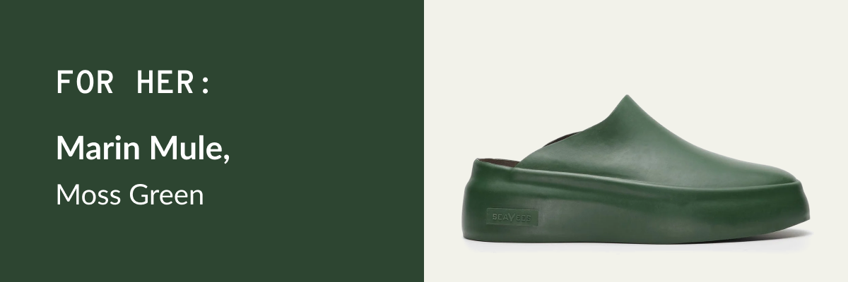 For Her: Marin Mule, Moss Green