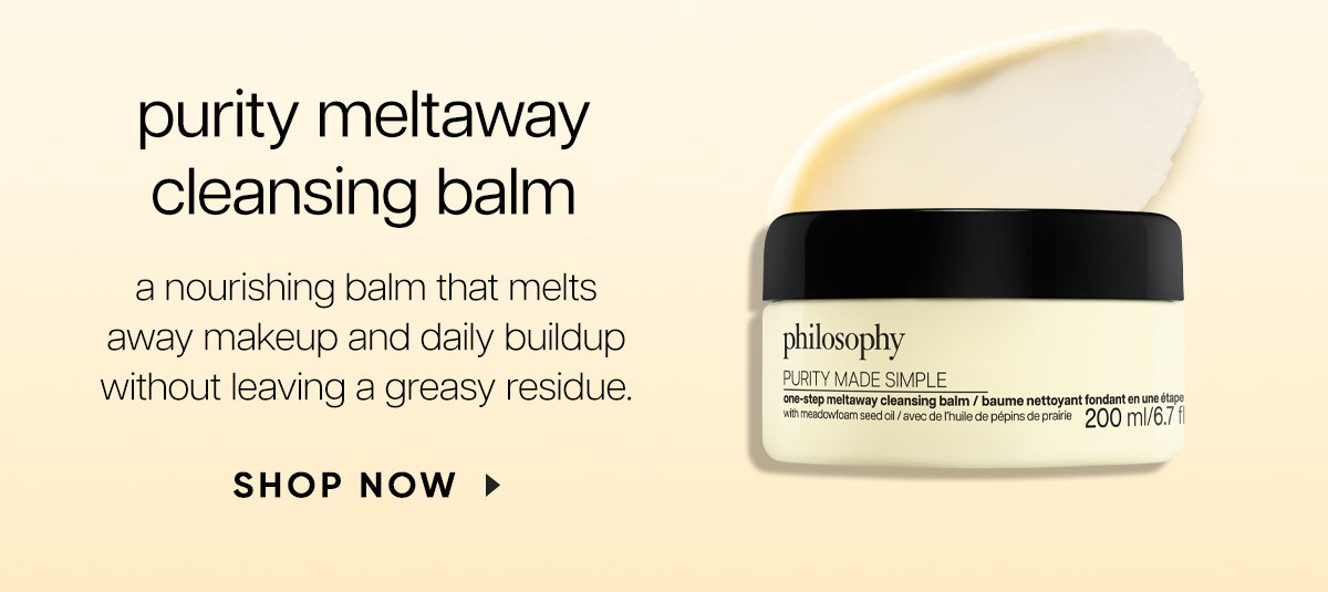 purity meltaway balm