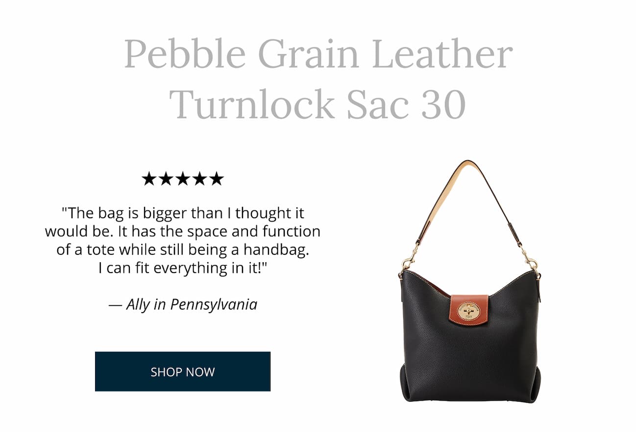 Pebble Turnlock Sac 30