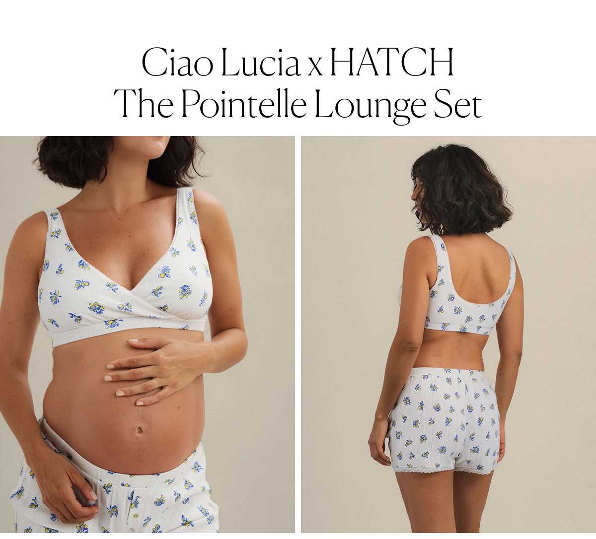 The Pointelle Lounge Set