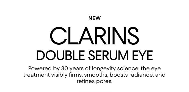 New Clarins Double Serum Eye