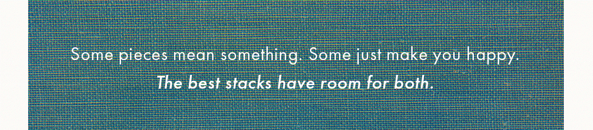 Some pieces mean something