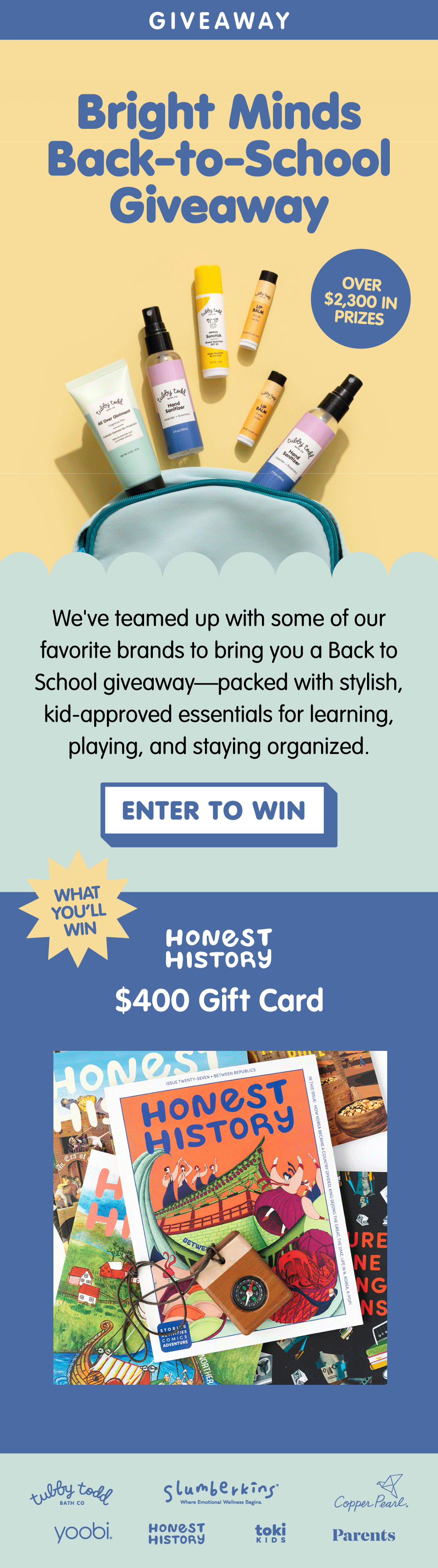 bright minds back-to-school giveaway