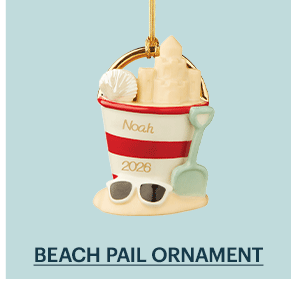 BEACH PAIL ORNAMENT