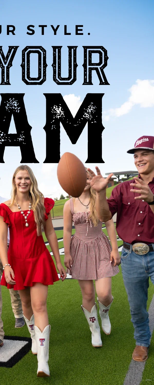 OWN YOUR STYLE, REP YOUR TEAM