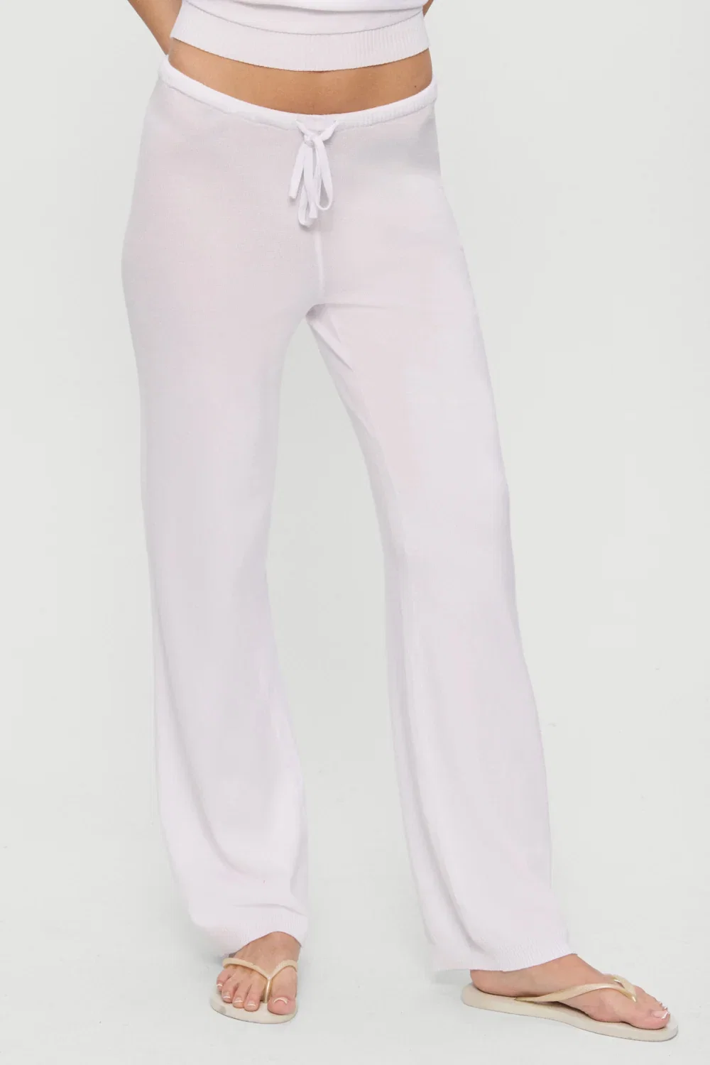 Image of Mellow Knit Pants - White