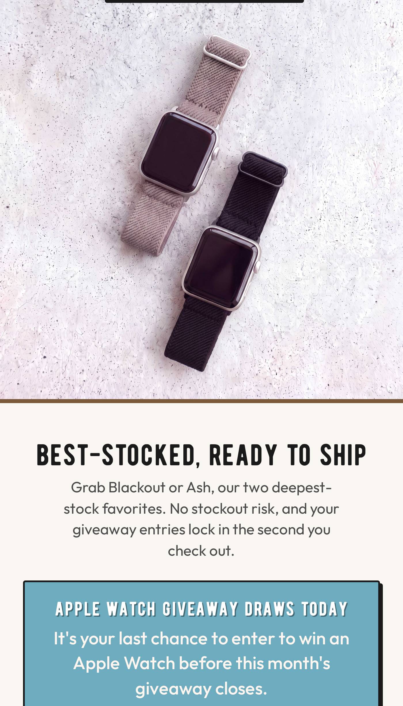 SHOP BEFORE IT ENDS