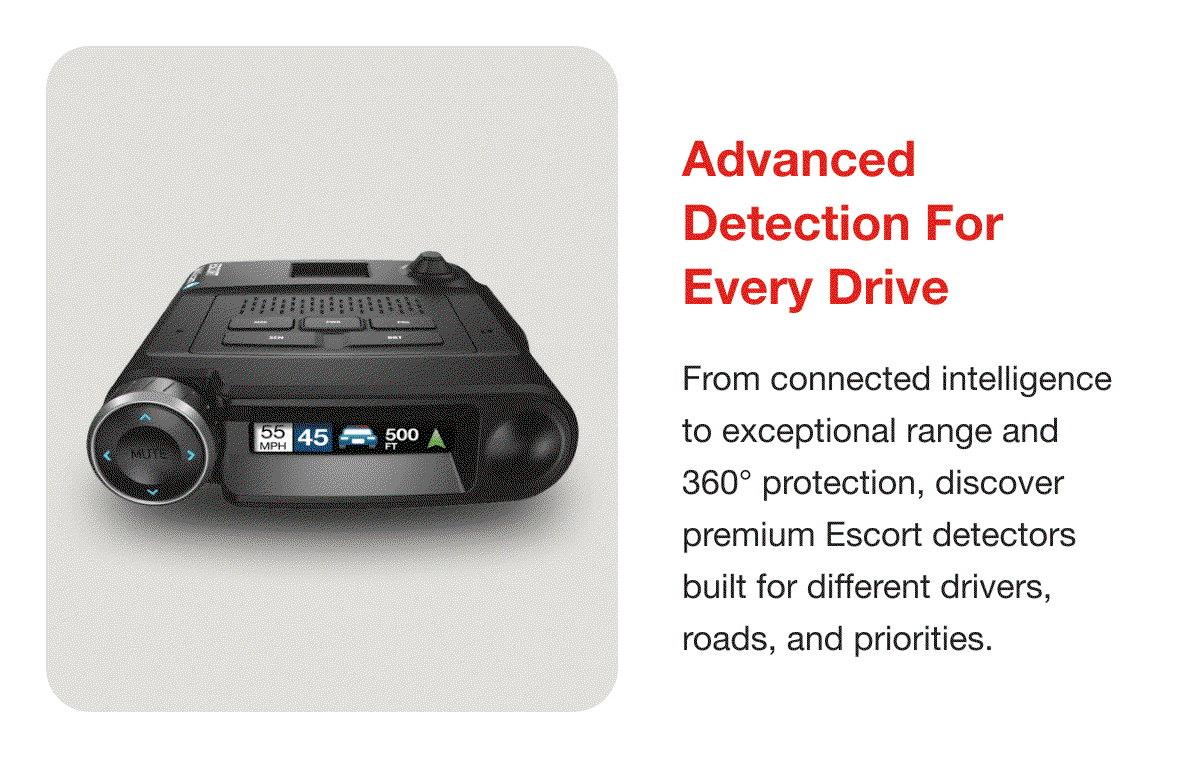 Advanced Detection For Every Drive