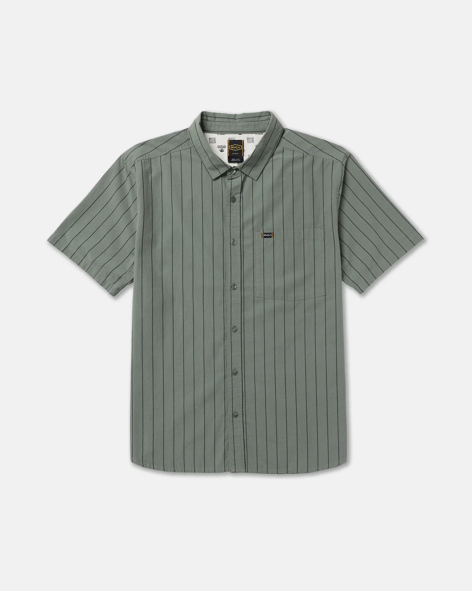 Image of Dayshift Workwear Stripe Short Sleeve Shirt