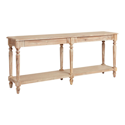 Everett Long Wood Foyer Table