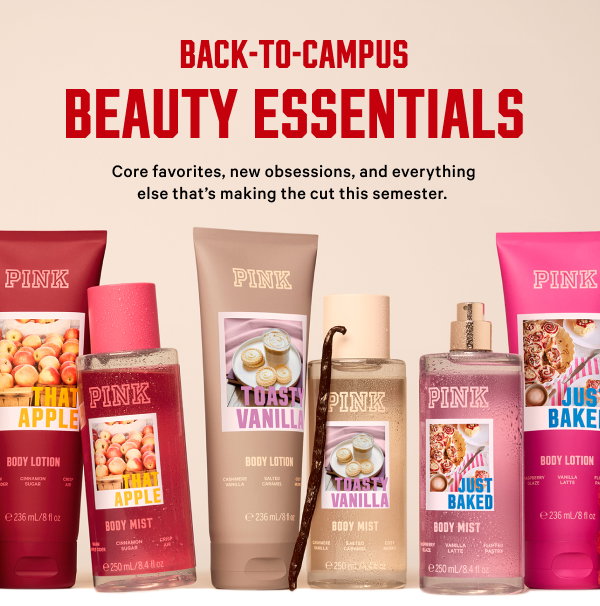 Back-to-Campus Beauty Essentials Core favorites, new obsessions, and everything else that’s making the cut this semester. 
