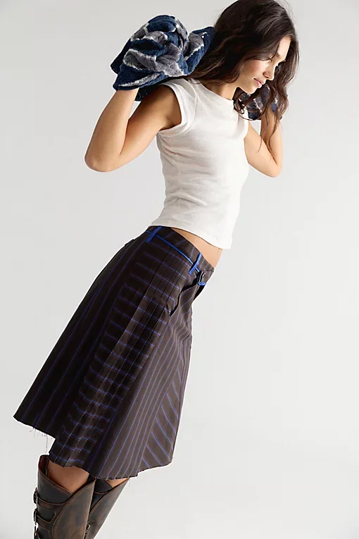 Final Score Midi Skirt