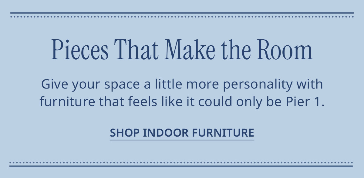 Pieces that make the room