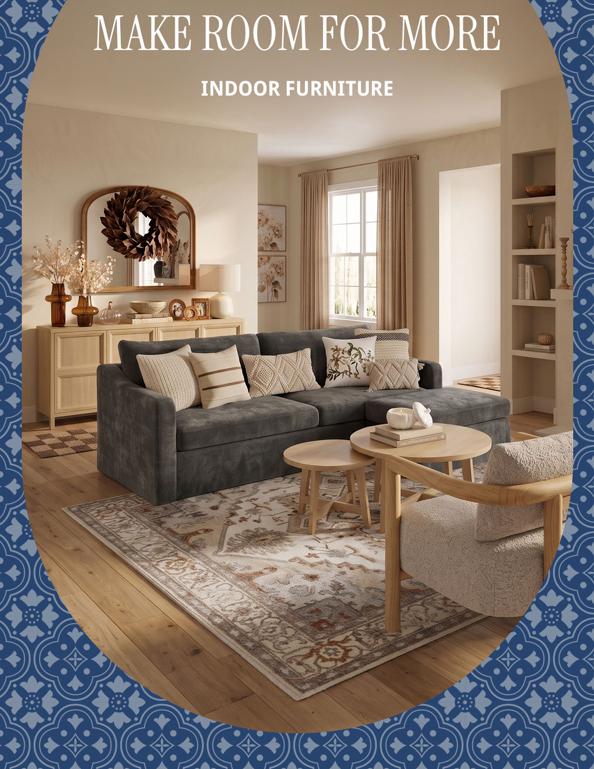 Indoor Furniture 30% off with code