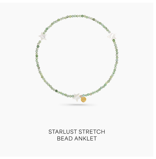 Starlust Stretch Bead Anklet