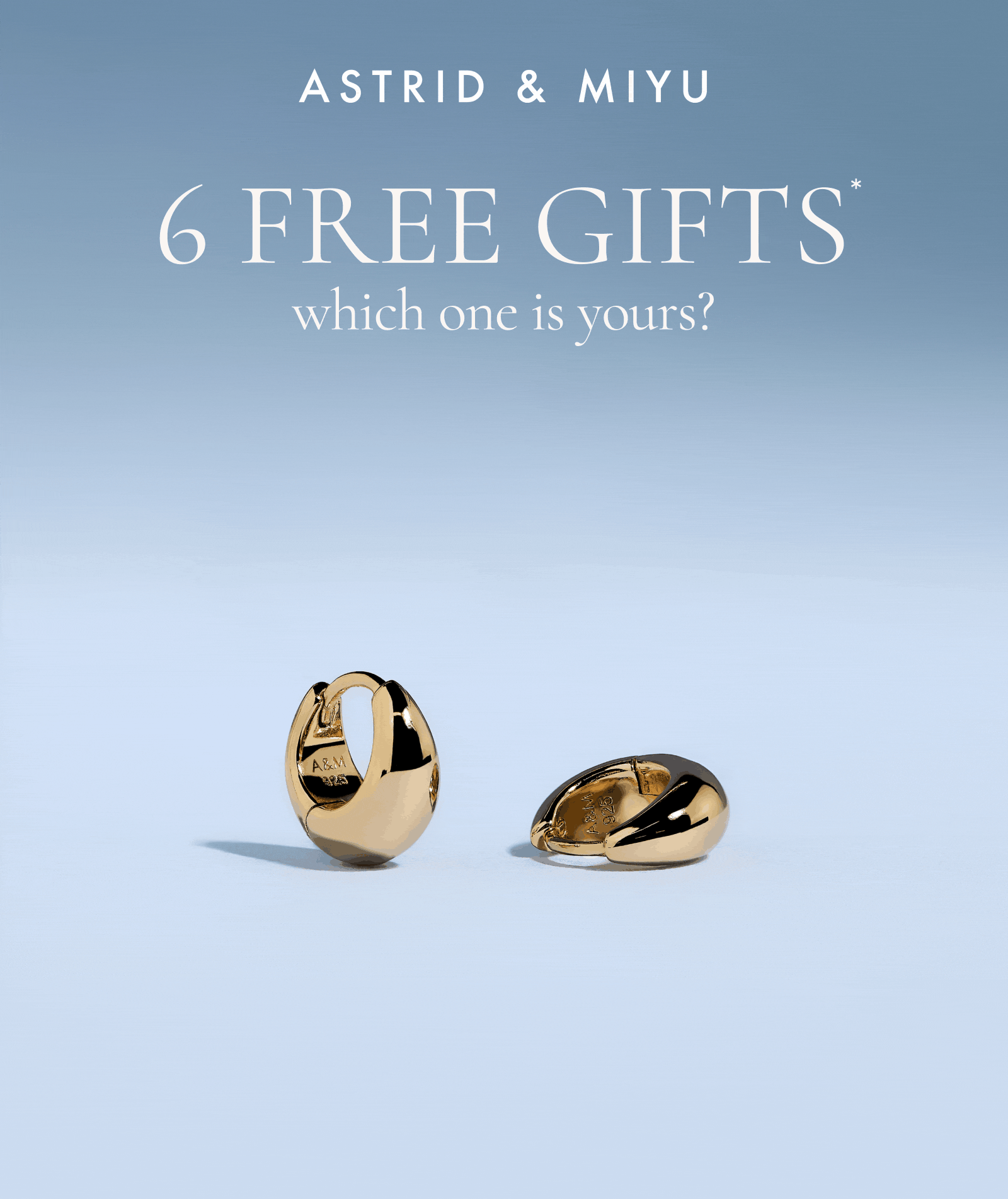 6 Free gifts* which one is yours?