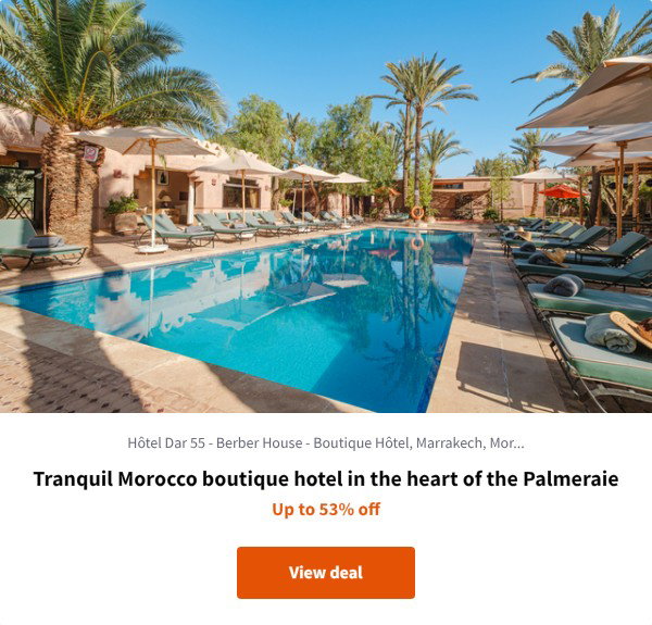 Tranquil Morocco boutique hotel in the heart of the Palmeraie