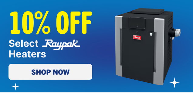 10% Off Select Raypak Heaters (Shop Now)