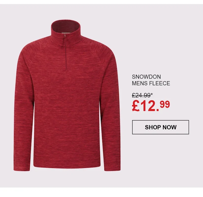 Snowdon Mens Fleece