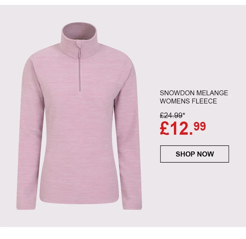 Snowdon Melange Womens Fleece