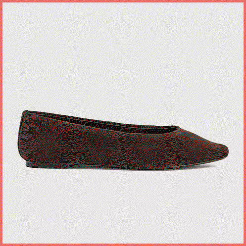 OFFICE Fairies Leather Ballet Pumps