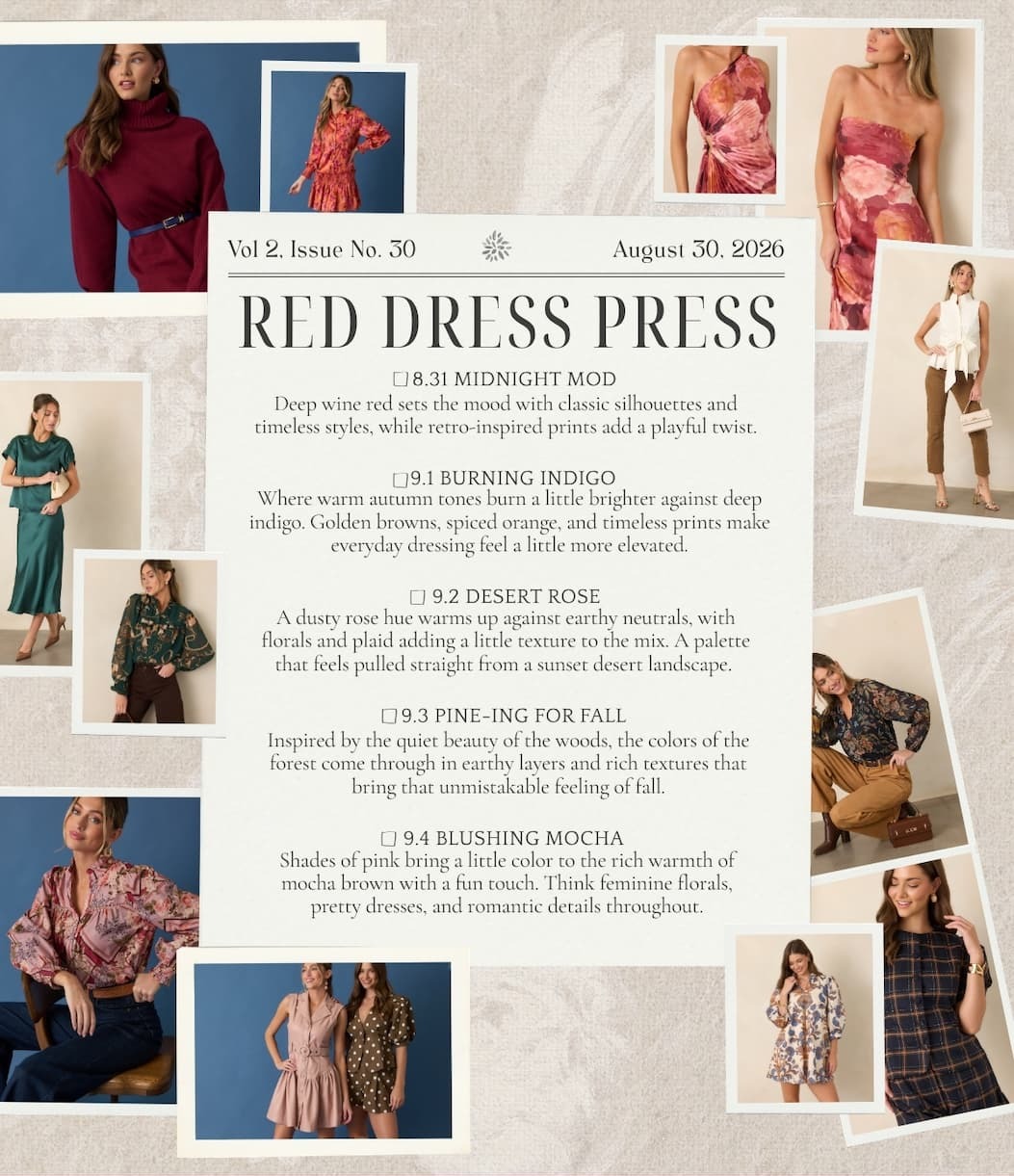 "Red Dress Press."
