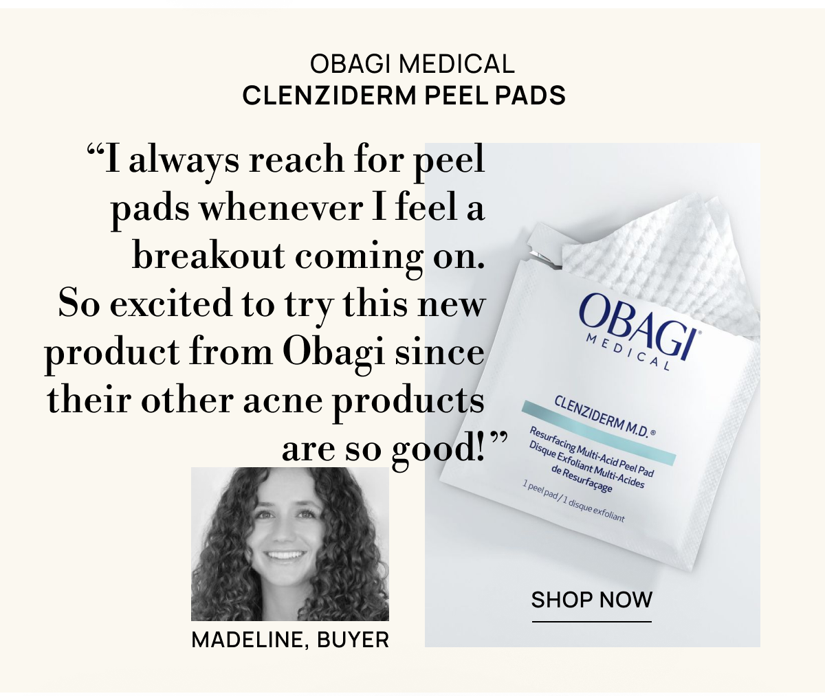 Obagi Medical CLENZIDERM M.D. Resurfacing Multi-Acid Peel Pads