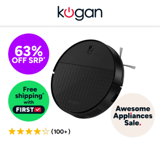Kogan EasyClean R40 Robot Vacuum Cleaner and Mop Product Image