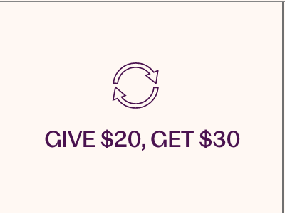 Give $20, Get $20