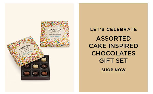 Assorted Cake Inspired Chocolates Gift Set, 9pc each