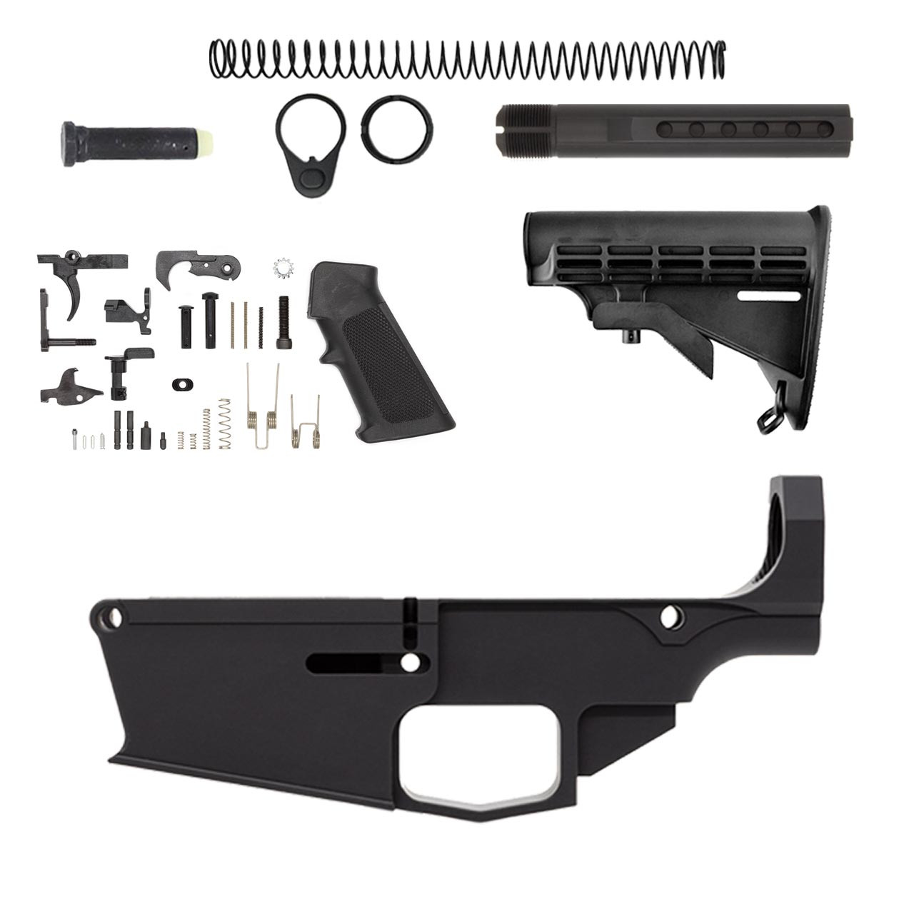 Image of .308 80% Lower - Billet - Assembly Kit