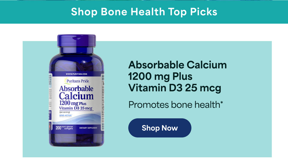 Absorbable Calcium 1200 mg Plus Vitamin D3 25 mcg