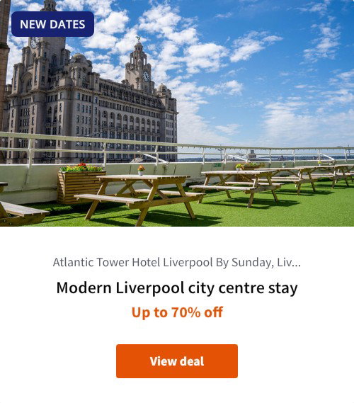 Modern Liverpool city centre stay